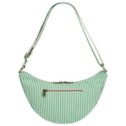 Hindbag Andrea Half Moon Bag - Grønne Striber