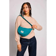 Bagtaske Andrea Half Moon Bag - Peacock Blue