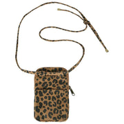 Bagbag Bill Phone Bag - Leopard Cinnamon Brown