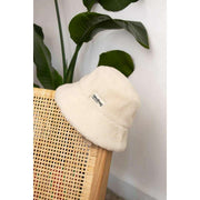 Bagbag Bob Teddy Bucket Hat - Arctic White