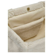 Bagtaske Claude Teddy Tote Bag - Arctic White