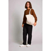 Bagtaske Claude Teddy Tote Bag - Arctic White