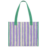 Bagbag Claude Tote Bag - Grøn/Parma Stripes