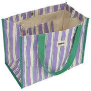 Bagbag Claude Tote Bag - Grøn/Parma Stripes