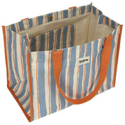 Bagbag Claude Tote Bag - Orange/Blå Striber