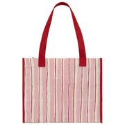 Bagbag Claude Tote Bag - Rød/Pink Striber