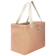 Bagbag Claude Woven Tote Bag - Koralrød
