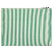 Hindbag Ema Medium Zipped Pouch - Grønne striber