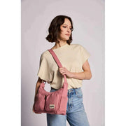Hindbag Emile Multi Pocket Skuldertaske - Blush Pink