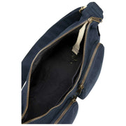 Hindbag Emile Multi Pocket Skuldertaske - Marineblå