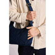 Hindbag Emile Multi Pocket Skuldertaske - Marineblå