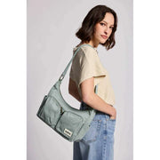 Hindbag Emile Multi Pocket Skuldertaske - Sage Green