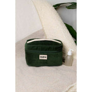 Hindbag Gaspard Vanity Bag - Velvet Pine Green