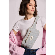 Bagbag Harry Rectangle Bum Bag - Blå Striber