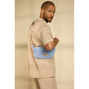 Bagtaske Harry Rectangle Terry Bum Bag - Blue Cloud
