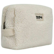 Hindbag Leon Teddy Toilettaske - Arctic White