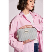 Hindbag Leon Toilettaske - Blue Stripes