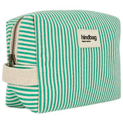 Hindbag Leon Toilettaske - Green Stripes
