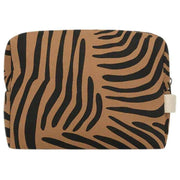 Hindbag Leon Toilettaske - Zebra Cinnamon Brown