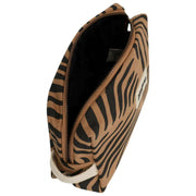 Hindbag Leon Toilettaske - Zebra Cinnamon Brown