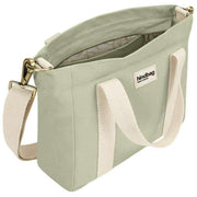 Hindbag Louise Square Crossbody Taske - Clay Green