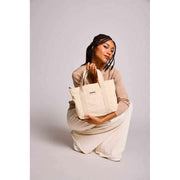 Hindbag Louise Square Crossbody Taske - Velvet Beige