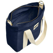 Hindbag Louise Square Crossbody-taske - Velvet Navy Blue