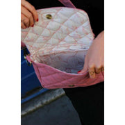 Hindbag Margault Quiltet skuldertaske - Blush Pink
