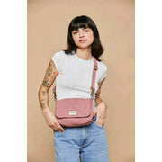 Hindbag Margault Quiltet skuldertaske - Blush Pink