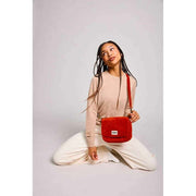 Hindbag Margault Skuldertaske - Velvet Brick Orange