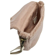 Hindbag Margault Teddy Skuldertaske - Powder Pink
