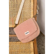 Hindbag Margault Teddy Skuldertaske - Powder Pink