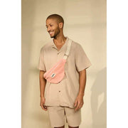 Bagtaske Olivia Terry Bum Bag - Coral Pink