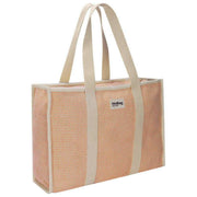 Bagbag Oscar Woven Tote Bag - Koralrød