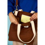 Hindbag Paul Tote Bag - Chokoladebrun