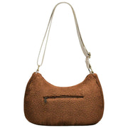 Hindbag Rosa Stor Teddy Skuldertaske - Brun