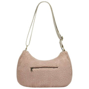 Hindbag Rosa Stor Teddy Skuldertaske - Powder Pink