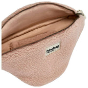 Bagtaske Sasha Large Teddy Bum Bag - Powder Pink