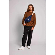 Hindbag Sofia XL Bum Bag - Velvet Navy Blue