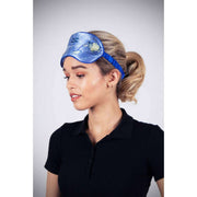 Jessica Russell Flint Aquarius Silk Eye Mask - Blå/Hvid