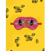 Jessica Russell Flint B for Bees Silk Eye Mask - Pink/Gul