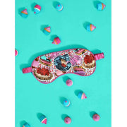 Jessica Russell Flint C til Cake Silk Eye Mask - Pink/Rød