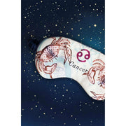 Jessica Russell Flint Cancer Silk Eye Mask - Hvid/Beige