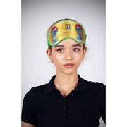 Jessica Russell Flint Gemini Silk Eye Mask - Gul/Hvid
