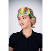 Jessica Russell Flint Gemini Silk Eye Mask - Gul/Hvid