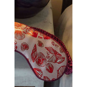 Jessica Russell Flint Shells Silk Eye Mask - Rød/Pink