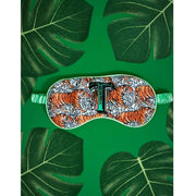 Jessica Russell Flint T til Tiger Silk Eye Mask - Orange/Lilla