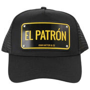 John Hatter El Patron Aluminium Trucker Hat - Sort