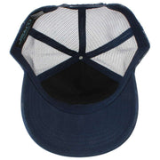 John Hatter El Patron Trucker Hat i aluminium - Navy