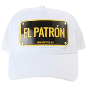 John Hatter El Patron Aluminium Trucker Hat - Hvid